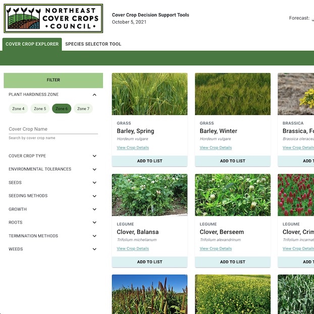 Cover Crop Decision Support's image